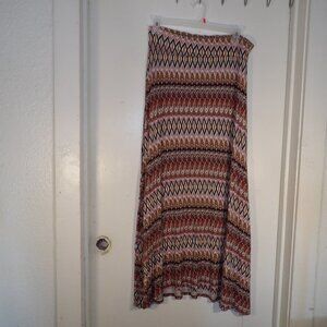 Roz & Ali Strapless Dress / Maxi Skirt Sz L